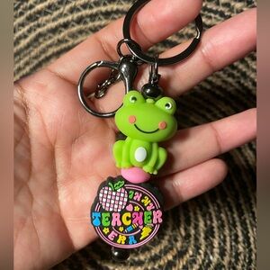 Teacher 🍎 keychain